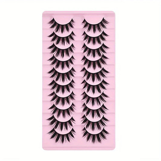 10 pairs of false eyelashes (10 pairs) SS69 7.69 Other