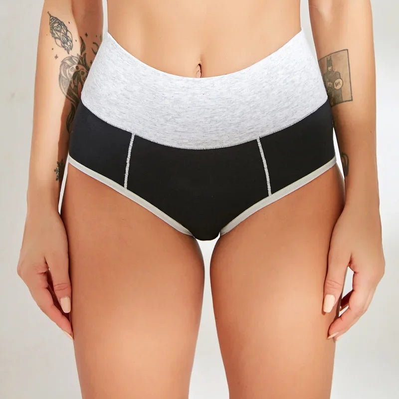 Underwear Women High Waist Woman Panties Cotton Underpants Tighten The Abdomen Panties Women Plus Size XXXXXL Female Underwear SS69