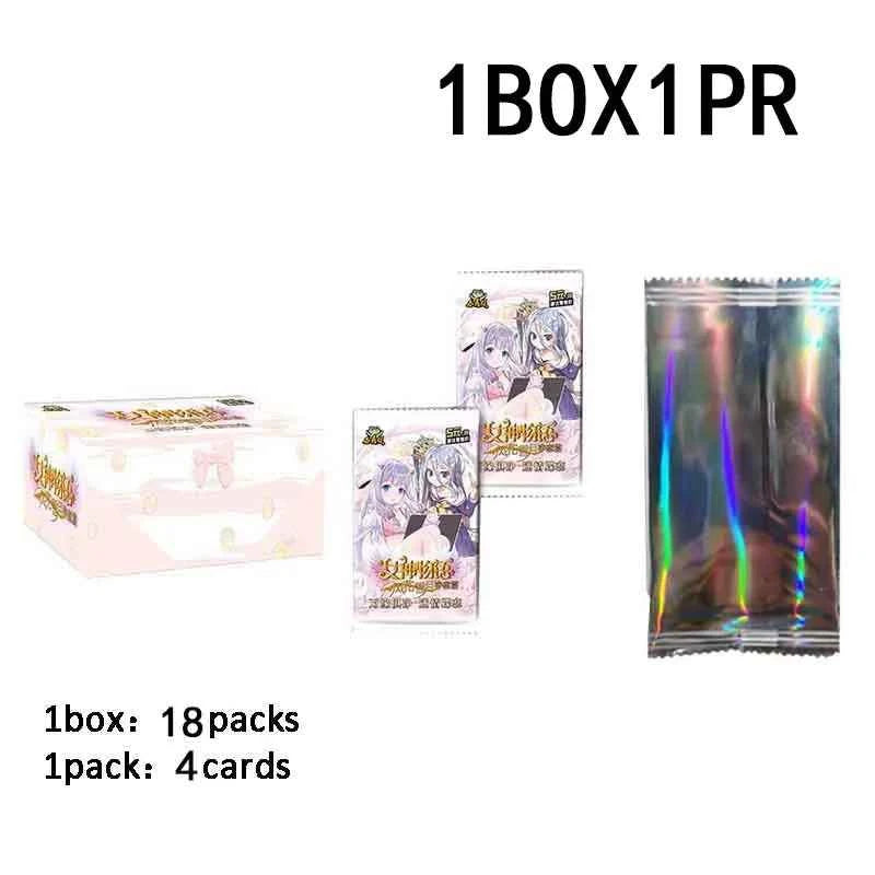 Goddess Story Collection Cards Board Playing Games Carts Paper Kids Toys Anime Gift Table Christmas Brinquedo