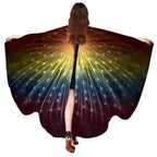 Adult Butterfly Wings Cape for Women Cosplay Costume