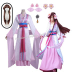 Anime The Apothecary Diaries Lady Lishu Cosplay Costume wig Hanfu Style Dress accessories for Women Halloween party suit