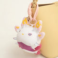 10CM Monster Hunter Mizutsune‌ Fox Plush Stuffed Dolls Palamute Pendant Backpack Decoration Creative Christmas Gift For Kids