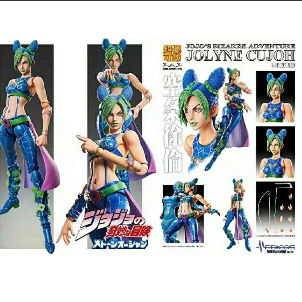 15cm Anime Jojo Bizarre Adventure Kujo Jotaro Dio Brando Diavolo Bruno Bucciarati Abbacchio Jolyne Cujoh Valentine Action Figure