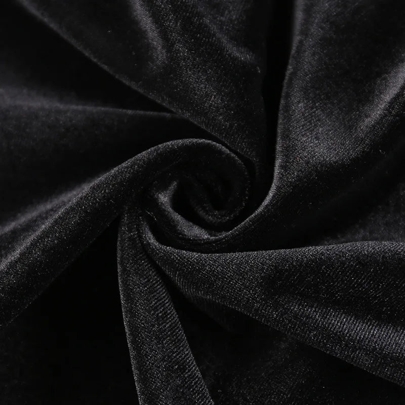 2025 New Plus Size 9XL 8XL 7XL One Shoulder Velvet Lace Up Party Bodycon Women Dresses Vestidos XXXXXL SS69