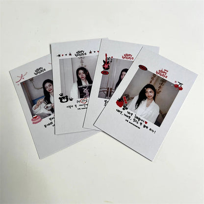 8pcs/set KPOP BABYMONSTER Album HAPPY 1000 DAYS LOMO Card Tea Lu Bao Monster Photo Card AHYEON HARAM RORA RUKA ASA Postcard SS69