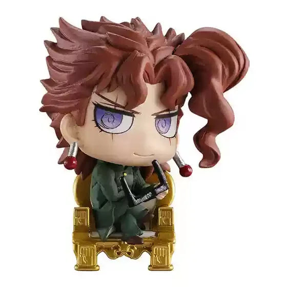 BANDAI JOJOs WORLD3 Bizarre Adventure Action Figure Toy Amine Q Version 4.5cm DIO Bruno Bucciarati Toys Gifts