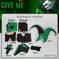 The Freak Circus Harlequin Cosplay Costume Set for Women