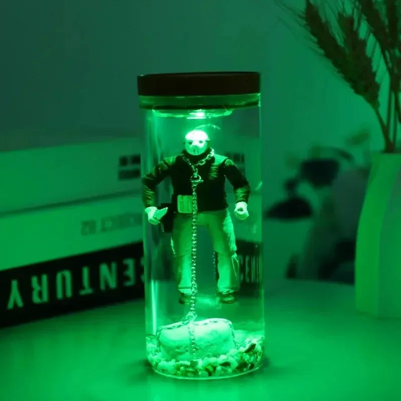ZHUANGHUANC Alien Resin LED Lamp | Extraterrestrial Desk Decor