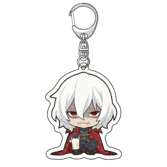Fashion Anime College Keychain Cartoon Character Double Sided Acrylic Key Chain Fans Collection Jewlry Gift SS69