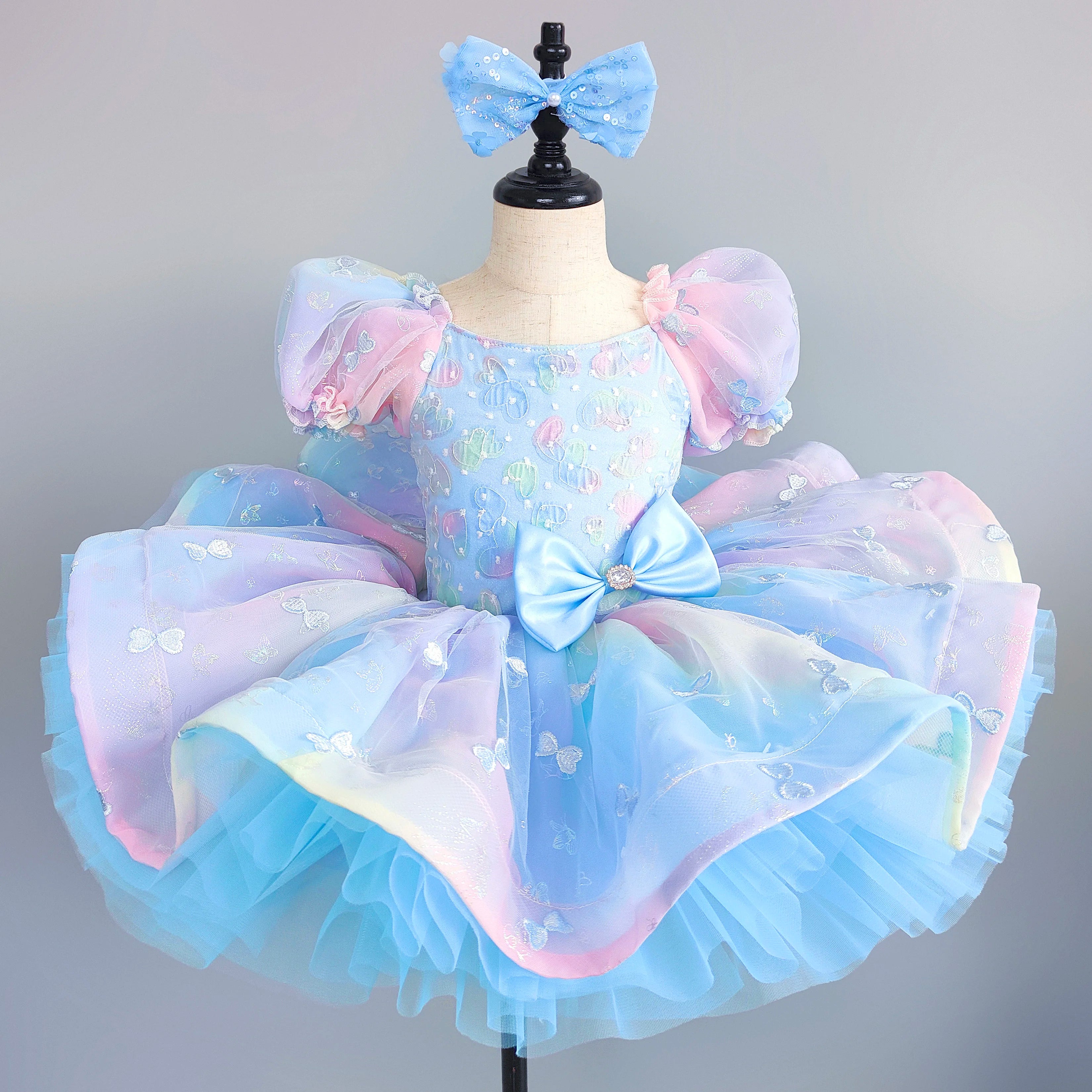 Girls Ballet Tutu Dress for Kids Princess Performance Fairy Costume