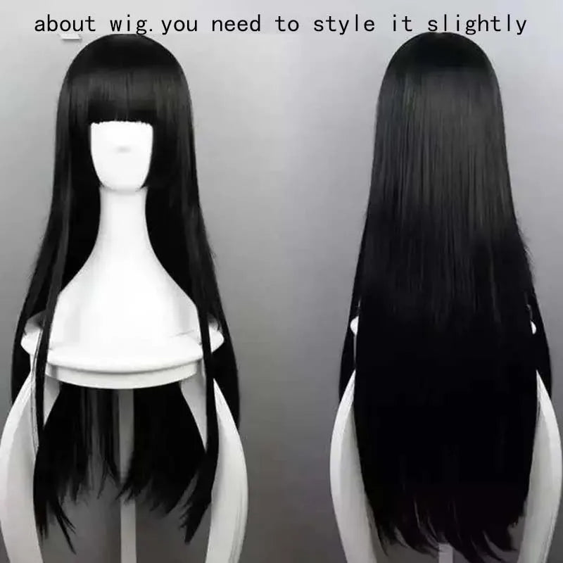 HOMCHEE TRENDS Akemi Homura Anime Cosplay Costume Set with Wig