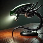 ZHUANGHUANC Alien Resin LED Lamp | Extraterrestrial Desk Decor