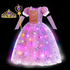 Rapunzel LED Princess Ball Gown for Girls