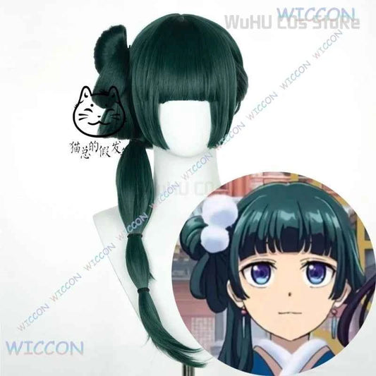 Maomao Necklace Hairpins Cosplay Accessories Anime The Apothecary Diaries Cosplay Ear Clips Props Headwear Halloween Girls Women