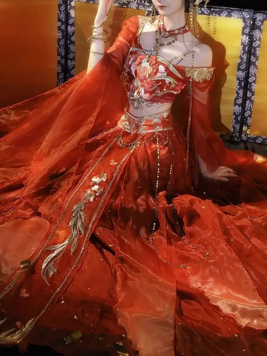 Feitian Hanfu, exotic style photo taking clothing, travel photography, Western Regions dance performance, clothing photography, SS69