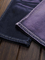 Men's Distressed Straight Fit Jeans - Vintage Motorcycle Style