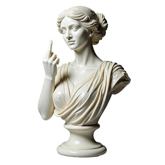 2025 Statue Of Vienna Goddess Funny Goddess Statue 3D Resin Craft Ornaments Unique Design Cultural Office Home Decoration