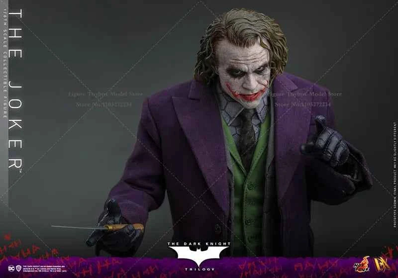 HOTTOYS HT DX32 1/6 Collectible Glue Hair Joker Action Figure Comics Dark Black Villain Delicate 12" Full Set Soldier Model