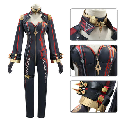 Mavuika Cosplay Costume Game Genshin Impact Uniform Earrings Sunglasses Pyro Archon Natlan God of War Halloween Party Women
