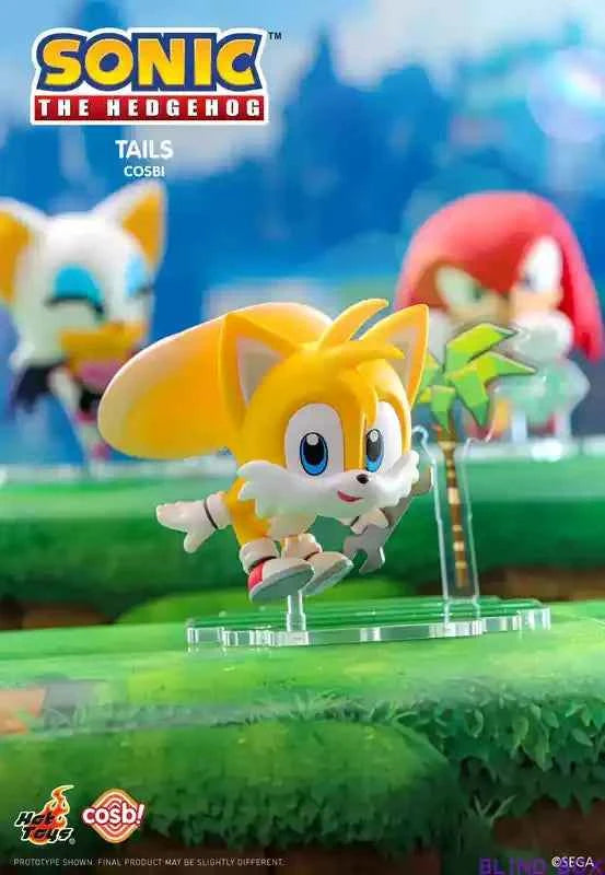 In Stock Original Hottoys Cosbi Sega Action Figure Sonic Hedgehod Anime Figures Children Toys Ornament Birthday Gift