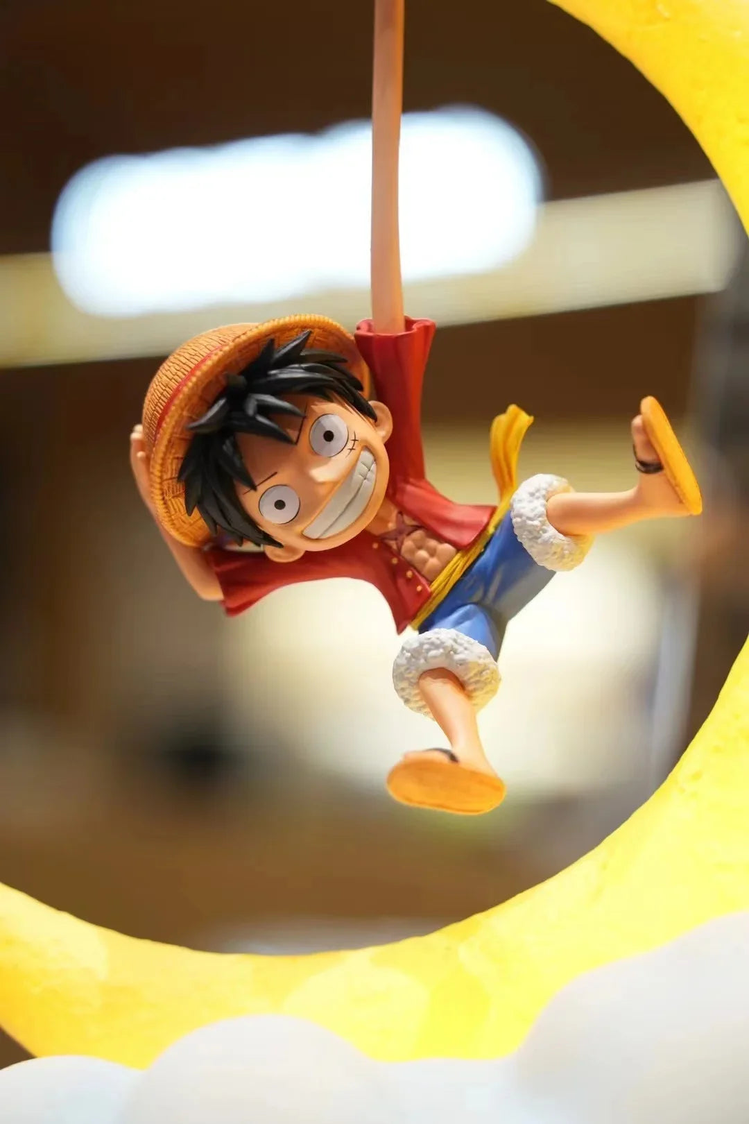 Bandai One Piece Luffy Magnetic Moon Lamp