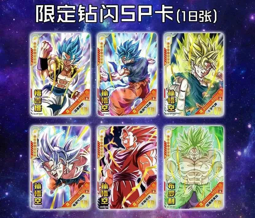 Anime Dragon Ball card store  cards Booster Card Box Trading card game Super Saiyan Son Goku Anime Characters Collection Toy