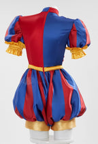 Amazing Digital Circus Pomni Cosplay Costume with Wig & Accessories
