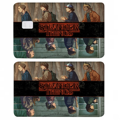 Stranger Things Credit Card Skin Stickers For VISA Bank Card Transportation Card Waterproof Sticker Anti-scratch Women Gift SS69 9.69 1 Set / z7