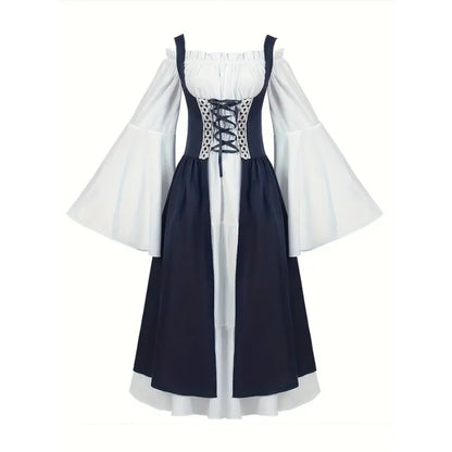 Greek Goddess Court Princess Queen Halloween Costume Vintage European Royal Style Theater Stage Outfit Halloween Cosplay Costume