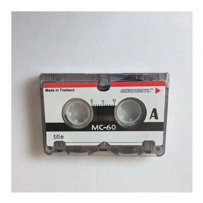 3PCS Mini Interview Tape MC-60 Minute Mini Recording Tape Interview Machine Cassette