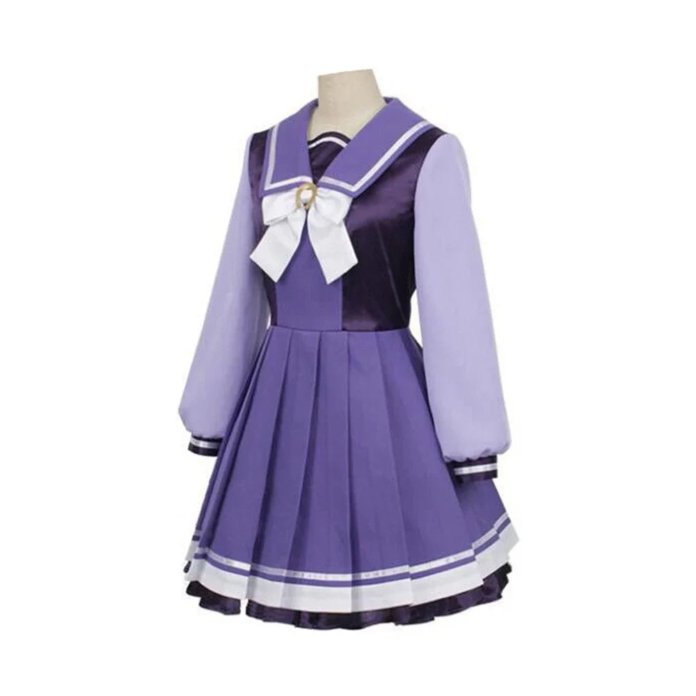 Mejiro McQueen Anime Cosplay Costume Set - Unisex Polyester Uniform