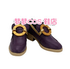 Narancia Ghirga Cosplay Shoes Anime JoJo Cosplay Props PU Leather Shoes Halloween Party Boots Big Size Custom Made