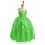 Girls Princess Cosplay Costume Dress - Flower Print