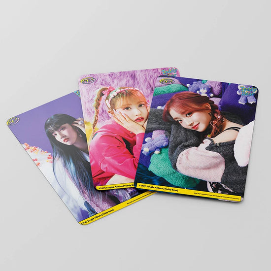 50 Cards / Set Stayc New Album Laser Card Lomo Card Girl Group Print Photo Card Beautiful Photo Fan Girl Gift Small Card Kpop SS69