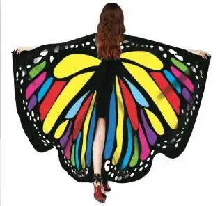 Adult Butterfly Wings Cape for Women Cosplay Costume