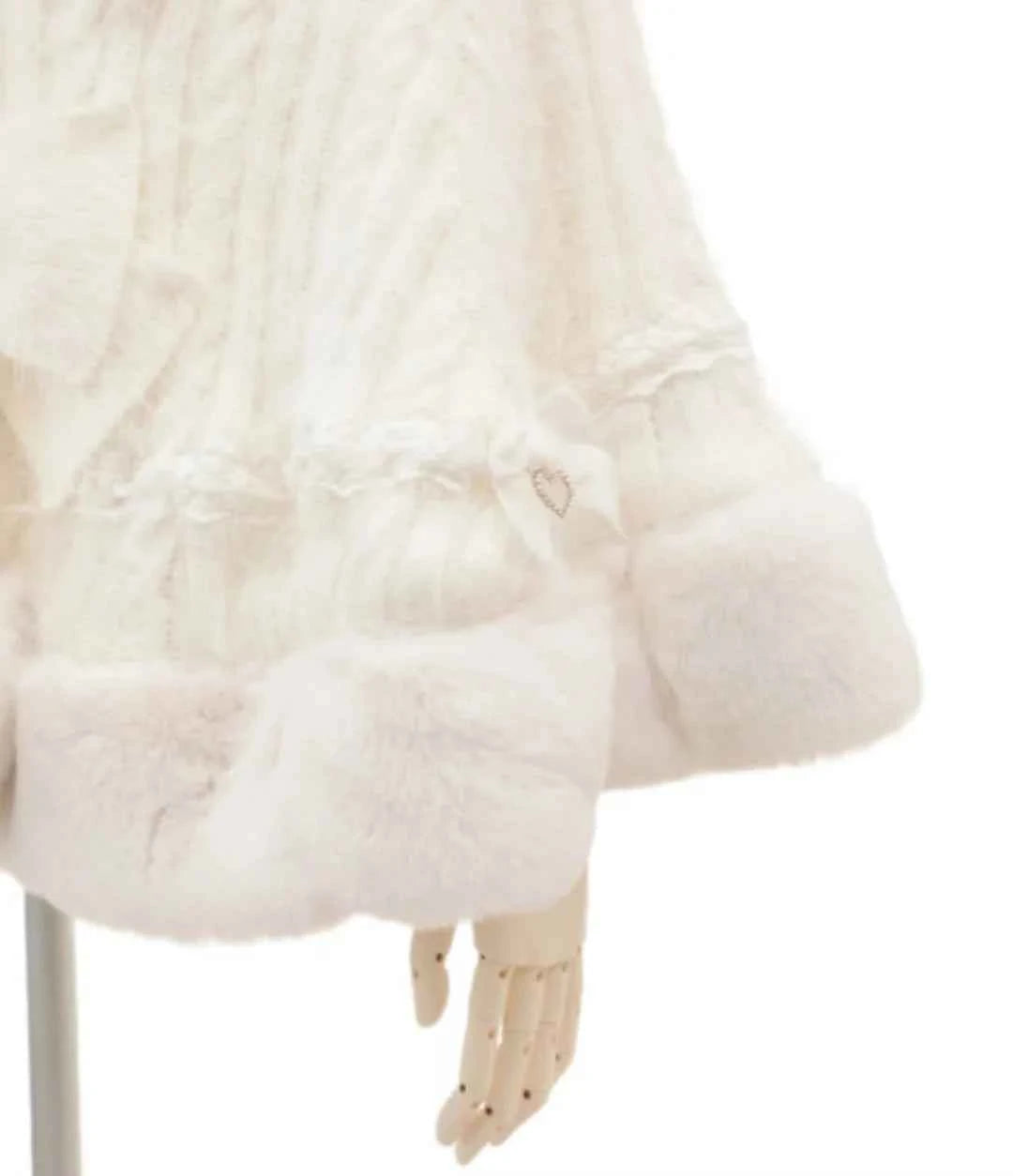 Fall Winter New Sweater Cardigan Women Japanese Mine Sweet Soft Waxy Thick Sweet Pearl Button Hooded Knitted Sweater Cape Jacket