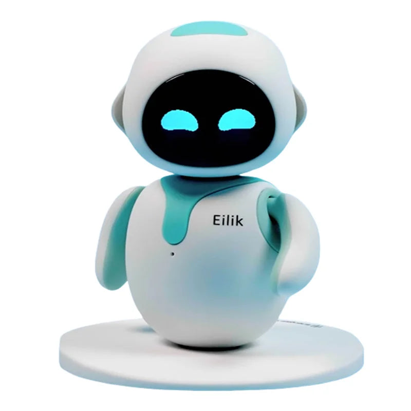 Original Eilik Smart Robot Electronic Automation Ai Robot Emotional Interaction Vocal Multiple Mode Cute Blue and Pink Gift SS69 225.69 SKY BLUE