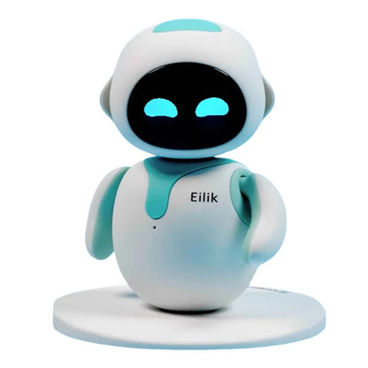 Original Eilik Smart Robot Electronic Automation Ai Robot Emotional Interaction Vocal Multiple Mode Cute Blue and Pink Gift SS69 225.69 SKY BLUE