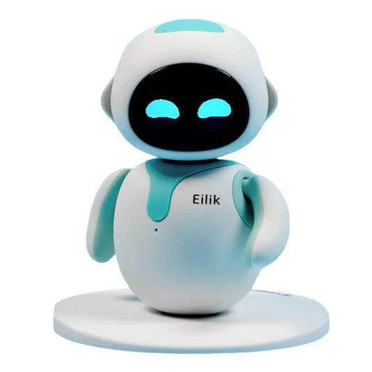 Original Eilik Smart Robot Electronic Automation Ai Robot Emotional Interaction Vocal Multiple Mode Cute Blue and Pink Gift SS69 225.69 SKY BLUE