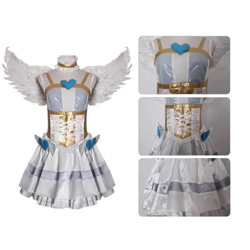 Panty Stocking Garterbelt Stocking Anarchy Cosplay Costume Wig Full Set