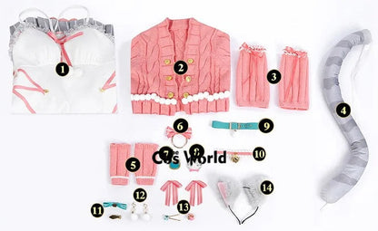 Love Live A Great Day for Cats Tojo Nozomi Outfits Anime Cosplay Costumes SS69