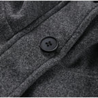 Fashion Short Woolen Coat For Women Stand Collar Full Sleeve Loose Zipper Jacket Female 2025 Spring Autumn Solid Lady Outwear