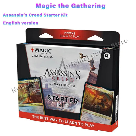 Magic The Gathering Assassin’s Creed Bundle,Beyond Booster Box,Collector Booster Box,Starter Kit TCG Card Game Gift Collectible - SS69
