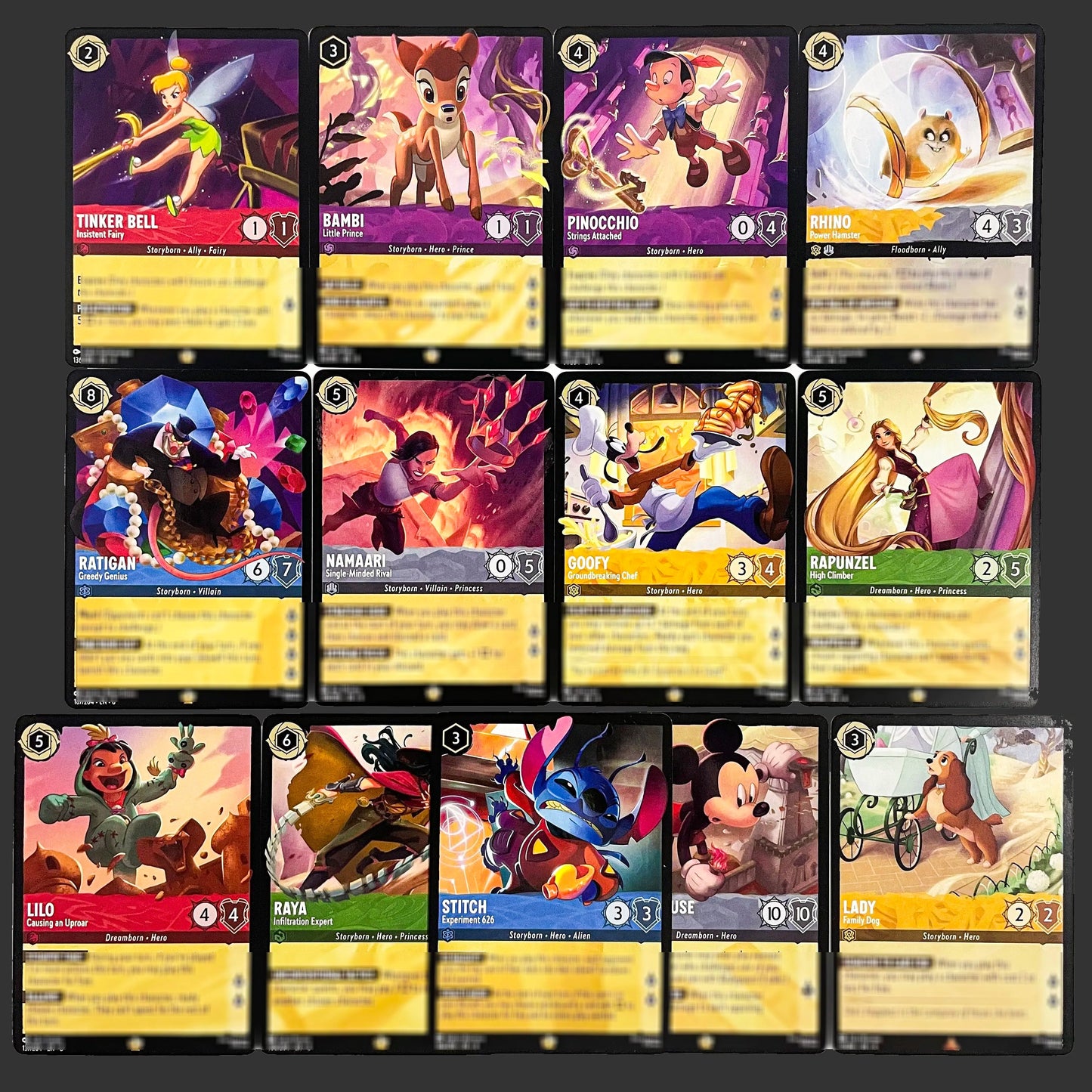 Proxy Popular Favorites Lorcana Card Genie - Wish Fulfilled 53/204 Azurite Sea TCG Near Mint Rare Cards SS69 36.69 Set 8-13 Cards