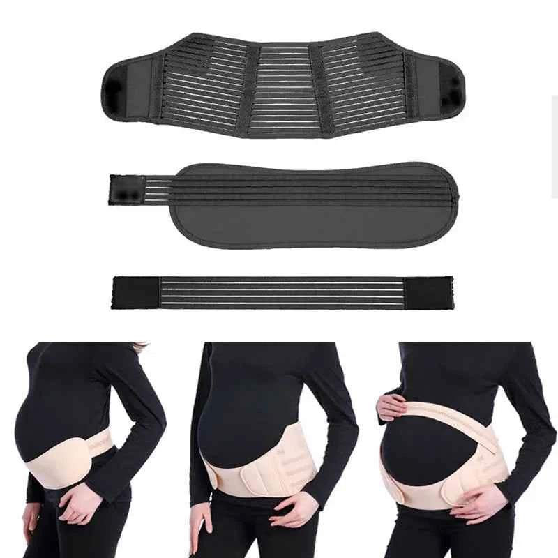 Pregnant Women Support Belly Band Back Clothes Belt Adjustable Waist Care Maternity Abdomen Brace Protector Pregnancy Care Belts