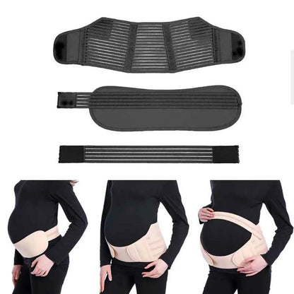 Pregnant Women Support Belly Band Back Clothes Belt Adjustable Waist Care Maternity Abdomen Brace Protector Pregnancy Care Belts