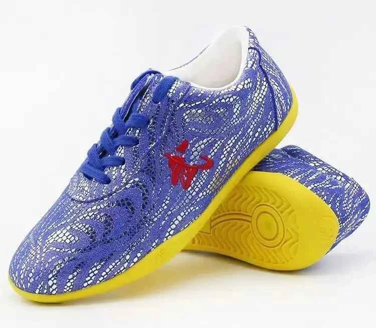 Genuine Leather Chinese Wushu Shoes Taolu Kungfu  Practice Martial Arts Shoes Taichi Shoes for Men Women