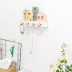 Fairytale Town Wooden Wall Hook Rack for Keys