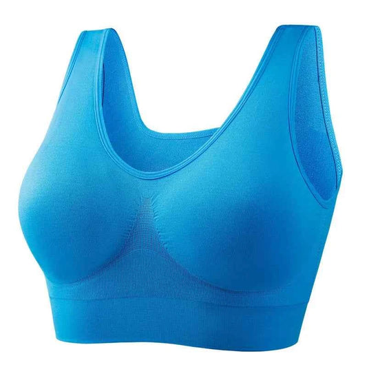 XL-5XL 4PCS Women Seamless Single Layer Camisole Bra Tops Sleep Yoga Sports Bras Tank Tops