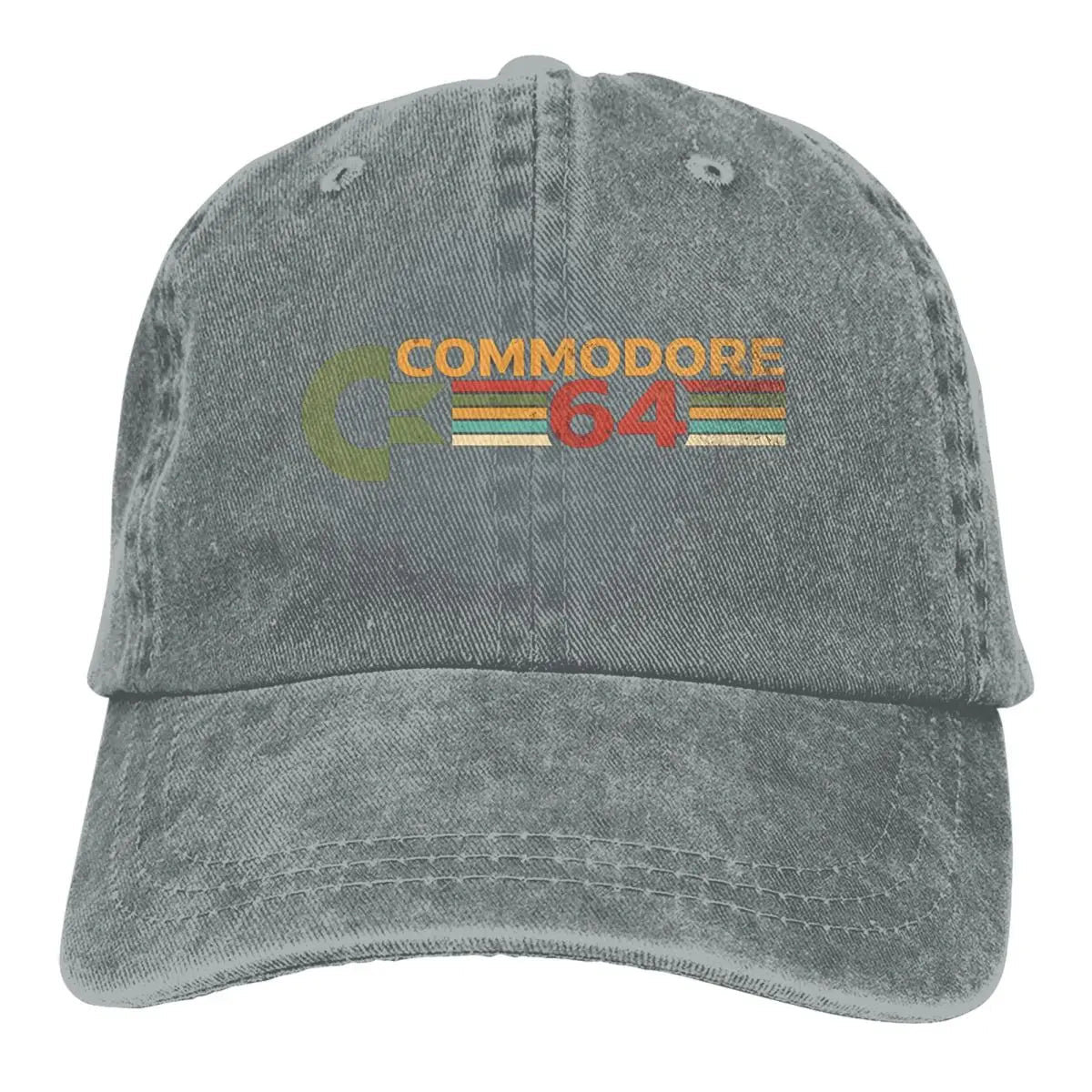 Commodore 64 Vintage Men and Woman's Baseball Caps Adjustable Casual Cotton Sun Hats Unisex Dad Hats SS69 18.69 Gray / One Size